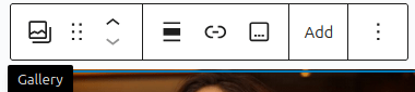 gallery block symbol